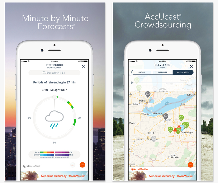 With live storm tracking for Japan, Accuweather makes sure you never get caught out in the rain. – Pic courtesy of Apple AppStore, March 11, 2016.