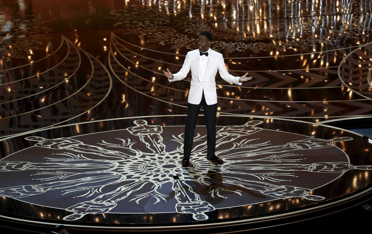  Host Chris Rock opens the show at the 88th Academy Awards in Hollywood, California today. – Reuters pic, February 29, 2016.