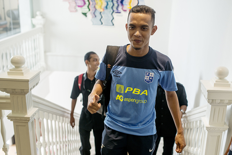 Penang football player Mohd Faiz Subri whose spectacular free kick has earned him international recognition. – The Malaysian Insider file pic, February 20, 2016.