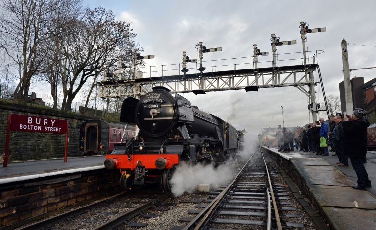 Built in 1923, the Flying Scotsman was the first steam engine officially to hit 160 km/h and the first to link London to Edinburgh in a single journey. – AFP, February 26, 2016.