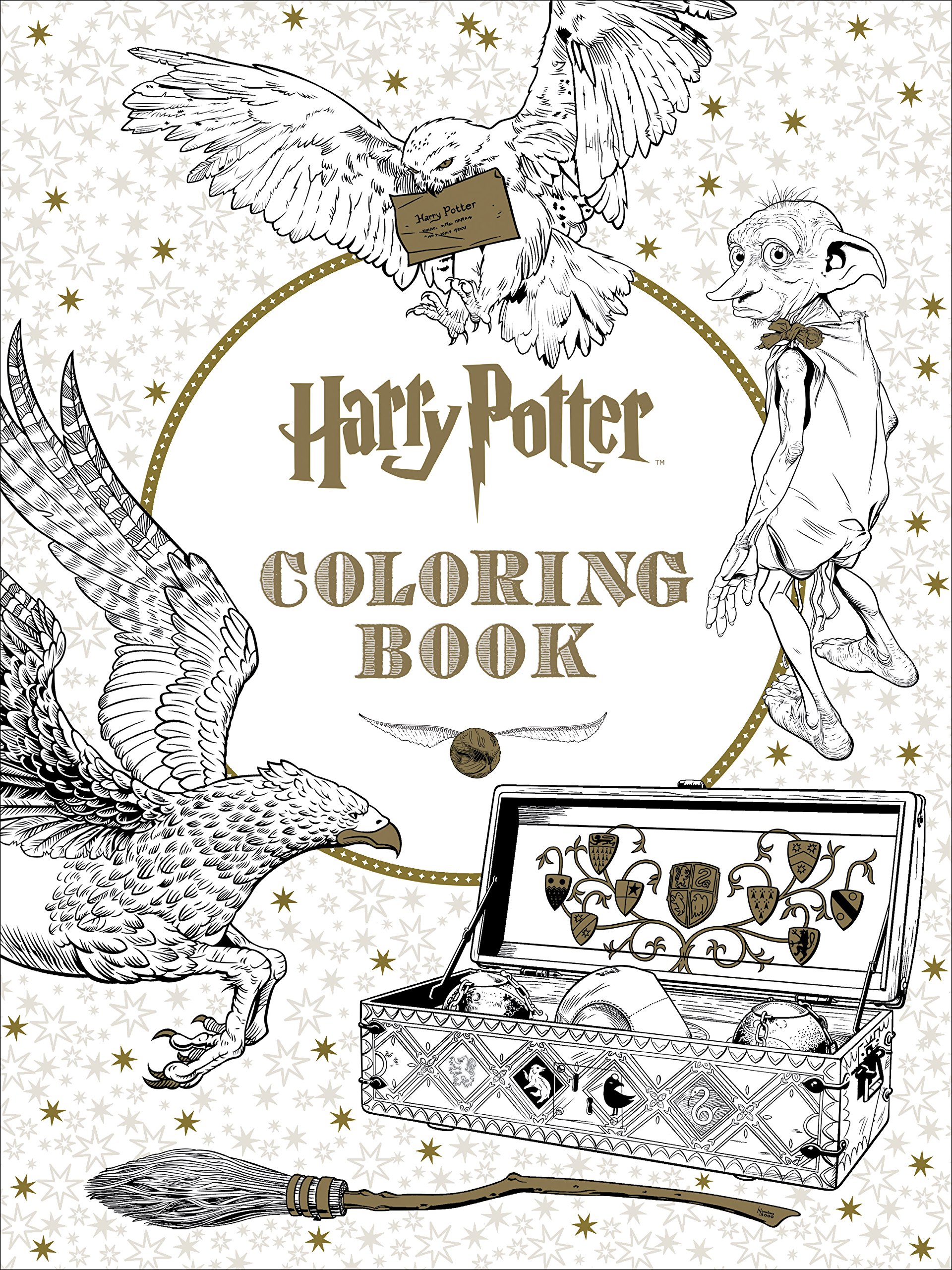  'Harry Potter: The Coloring Book' is out next month. – AFP Relaxnews pic, October 11, 2015.