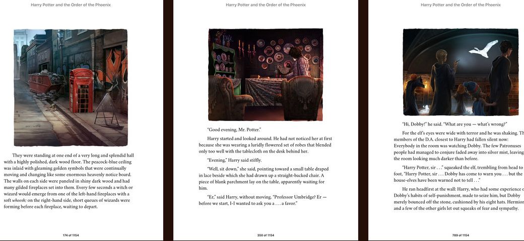 A Harry Potter e-book from Apple – AFP Relaxnews pic, October 11, 2015.