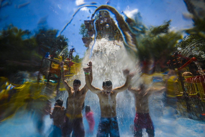 People cool down at a water park during hot weather in Kuala Lumpur. The Meteorological Department says the current heat spell will likely continue until early April. – The Malaysian Insider file pic, March 12, 2016.