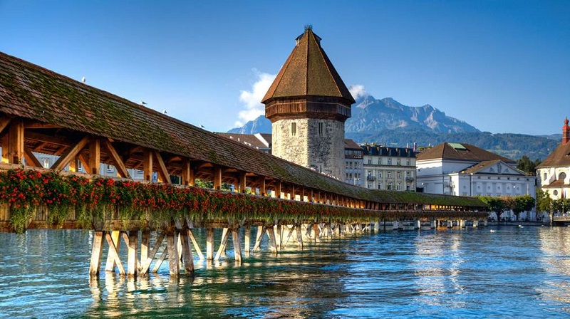 The lakeside Swiss town of Lucerne is positively picture postcard perfect. – Pic courtesy of Insight Vacations, January 31, 2016.