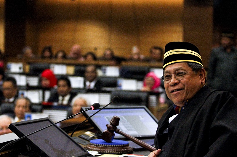 Dewan Rakyat Speaker Tan Sri Pandikar Amin Mulia says yesterday Parliament has proposed the setting up of new select committees on law amendment and the budget, among others. – The Malaysian Insider file pic, March 10, 2016.