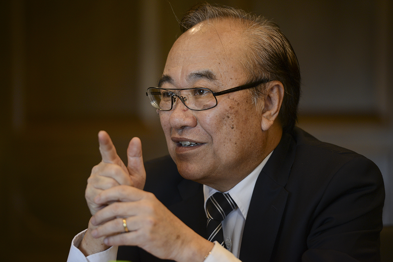 Paul Low says politics, corruption and the corporate world are in an unholy alliance in Malaysia. – The Malaysian Insider pic by Nazir Sufari, April 9, 2015.