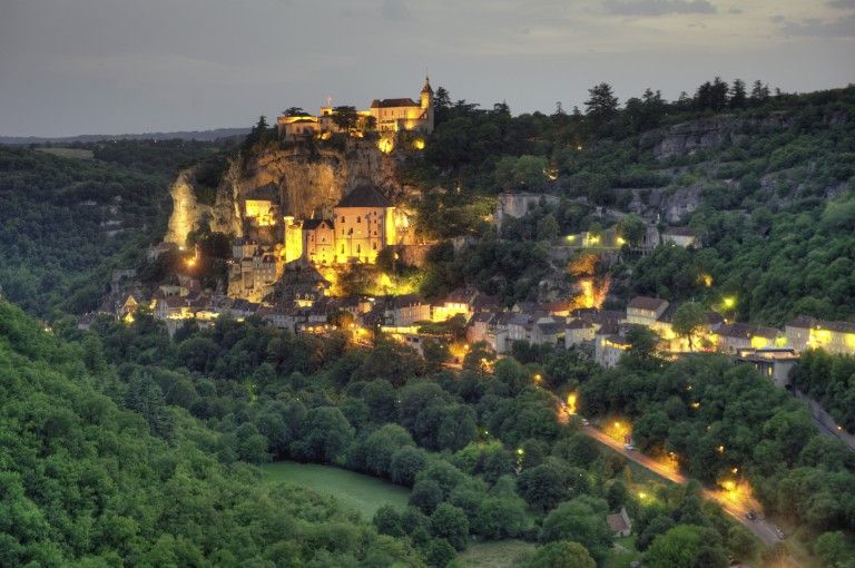 Rocamadour, France – Cliffside commune, Rocamadour in France, lights up at night like a scene straight out of a fairy tale. – Pic courtesy of Trafalgar, January 27, 2016.