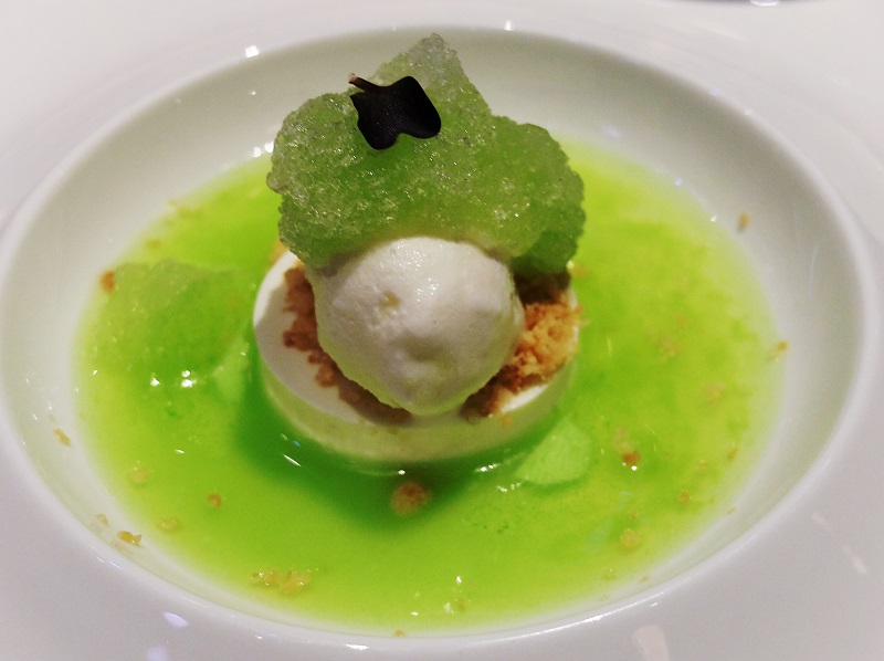 Lastly, you can finish with Summer Breeze, a refreshing yoghurt in cucumber sorbet.