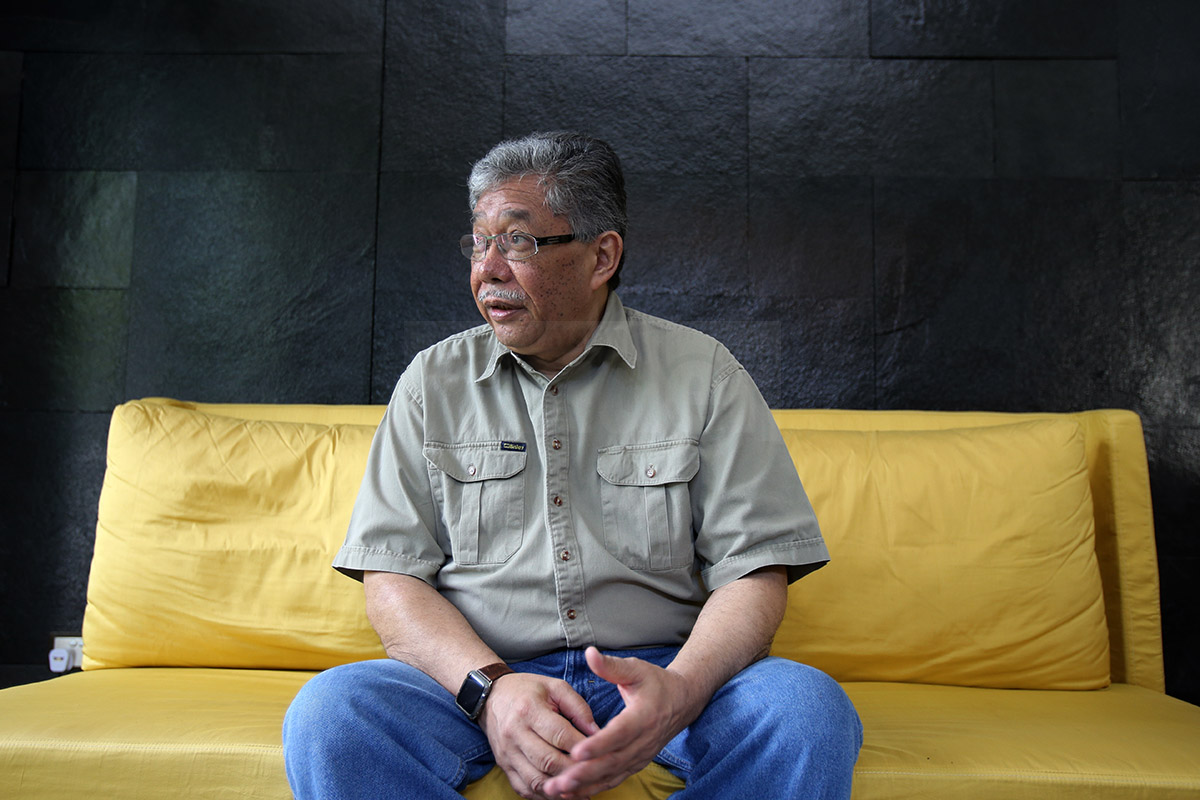 G25 member Tawfik Ismail says the future lies with younger leaders and not a council of elders as proposed by Tun Dr Mahathir Mohamad in his bid to unseat Prime Minister Datuk Seri Najib Razak. – The Malaysian Insider pic by Kamal Ariffin, November 8, 2015.