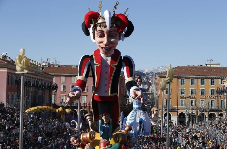 The parade in Nice, France sees 18 floats take to the streets, with events and festivities running day and night. –  AFP/Relaxnews pic, January 27, 2016.