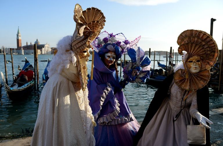 The Venice carnival is famous for its masks, traditionally worn to remove any notion of social class during the celebrations. – AFP/Relaxnews pic, January 27, 2016.                                                             