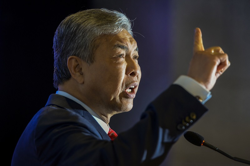 Deputy Prime Minister Datuk Seri Ahmad Zahid Hamidi says Malaysia has taken several measures after improving on its position from Tier Three to Tier Two, in preparation for another assessment to be made by the US Department of State in March next year. – The Malaysian Insider file pic, December 21, 2015.
