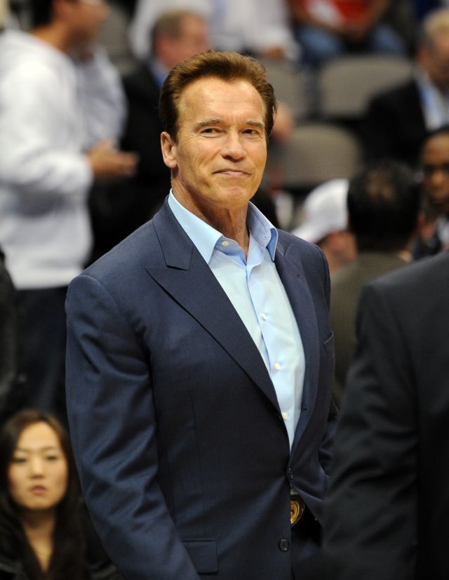 According to a new study, muscular men such as ex-Governor of California Arnold Schwarzenegger, are perceived to be better leaders with higher status than weaker men. – AFP/Relaxnews pic, February 26, 2016.   