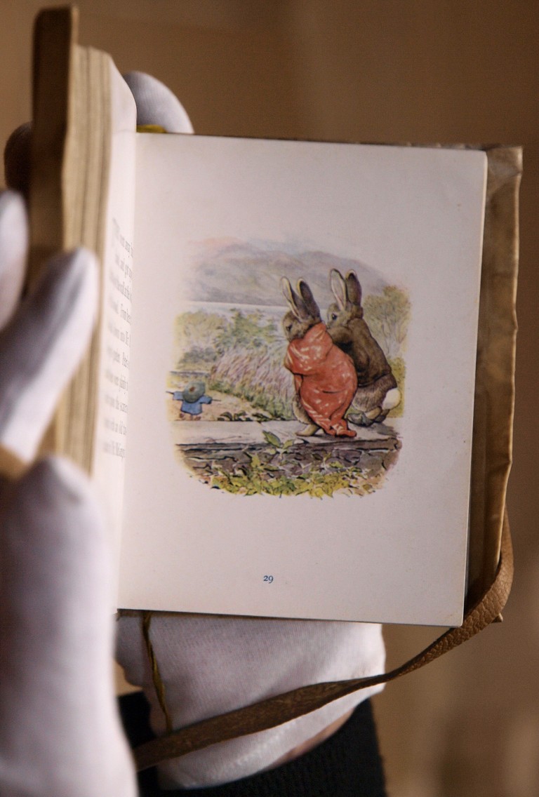 The 1904 edition of 'The Tales of Beatrix Potter'. Random House has found another story written more than 100 years ago, 'The Tale of Kitty-In-Boots'. – AFP/Relaxnews pic, January 27, 2016.