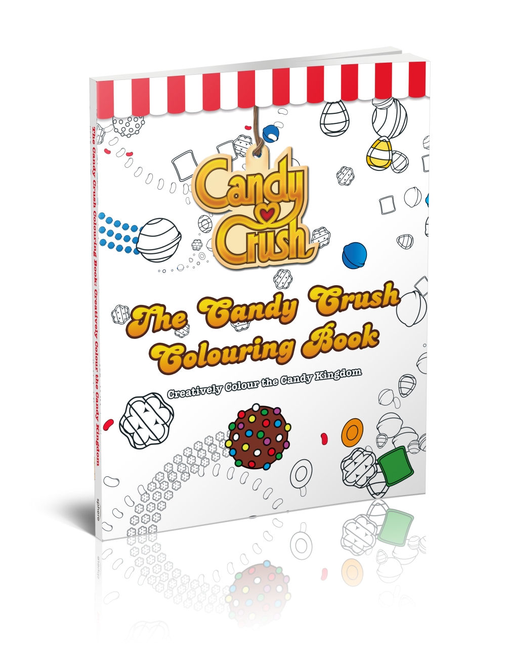 Inspired by the episodes and characters from the Candy Kingdom, the Candy Crush Coloring Book is beautifully intricate, featuring 'divine landscapes, sweet patterns and the delectable super-sweet Candies'. – AFP Relaxnews pic, September 30, 2015.