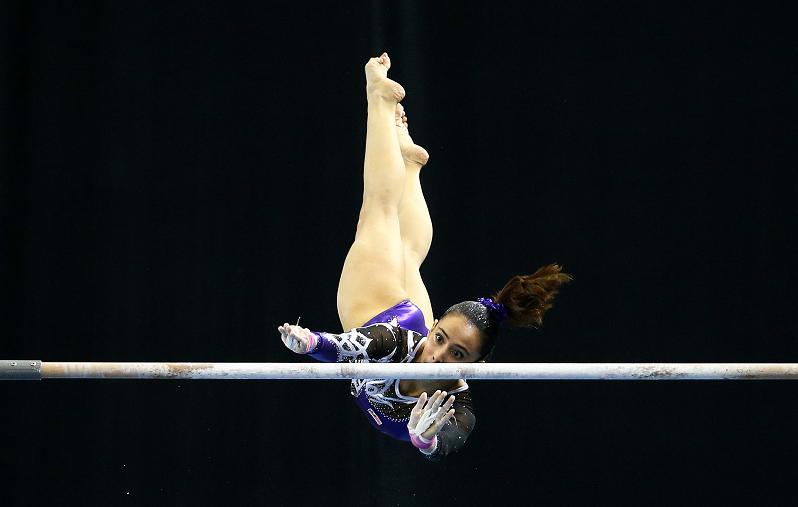 Tonight a minister says attire for athletes will be reviewed after criticism was hurled at gymnast Farah Ann Abdul Hadi. – Reuters filepic, June 15, 2015.