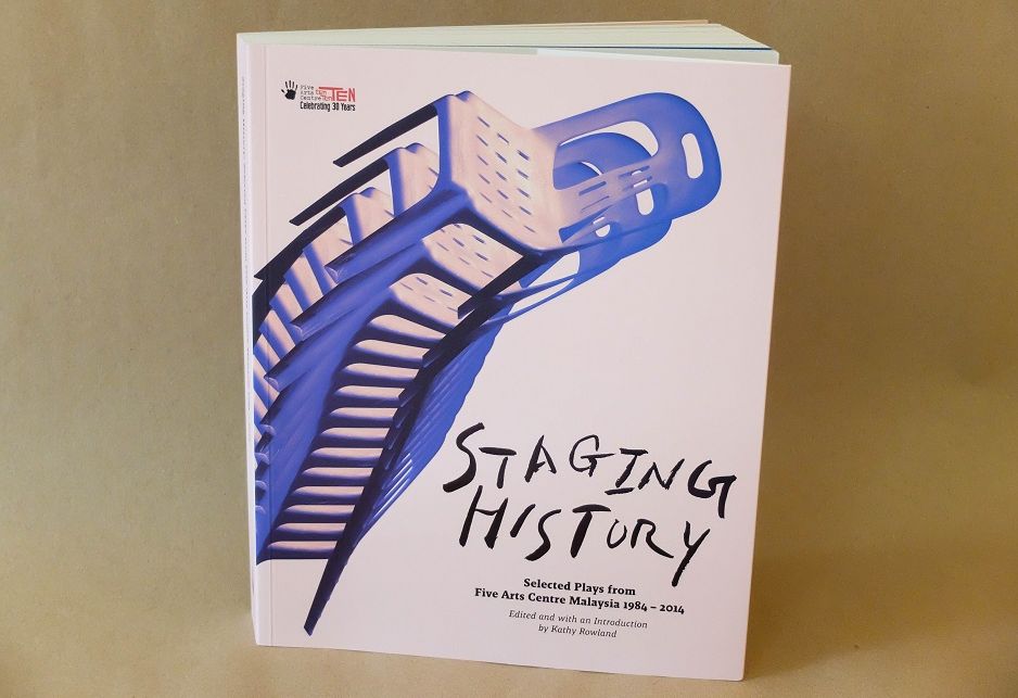 'Staging History: Selected Plays from Five Arts Centre' is a comprehensive document of Five Art Centre's history, including iconic scripts, academic essays, visual essays and production history. – The Malaysian Insider pic by Yap Pik Kuan, November 20, 2015.