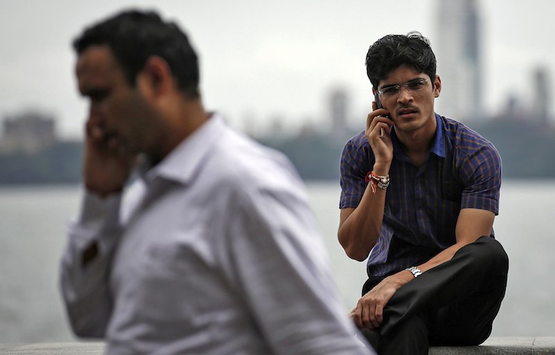 India is the world's second-largest mobile market. – Reuters pic, February 17, 2016.
