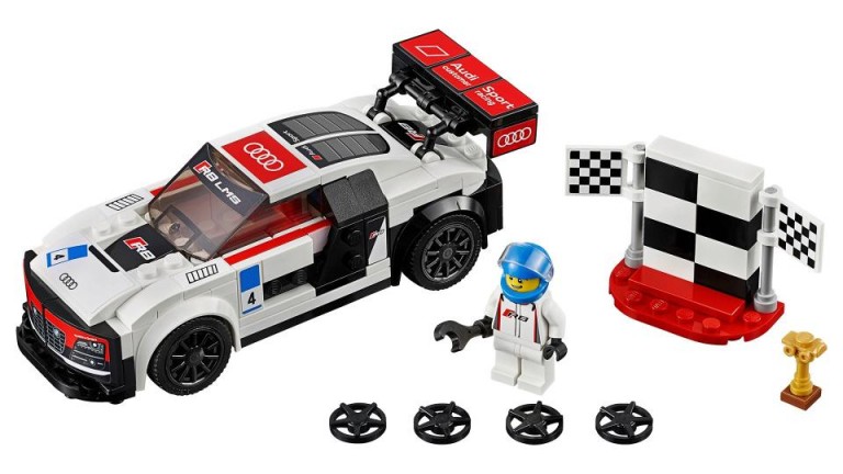 Lego, Audi bekerja sama untuk merilis pembalap mini
