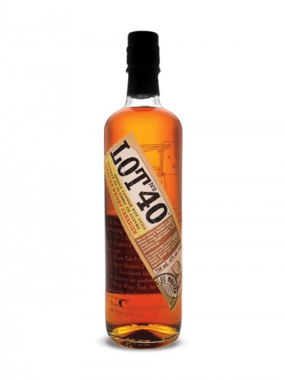 Lot No. 40, a rye whisky distilled in Windsor, Ontario, across the border from Detroit. – AFP/Relaxnews pic, January 16, 2016.
