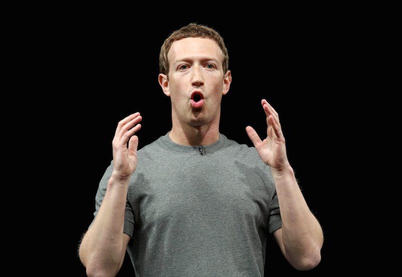 Facebook founder Mark Zuckerberg shares tips on quick nappy changes. – Reuters pic, February 26, 2016.
