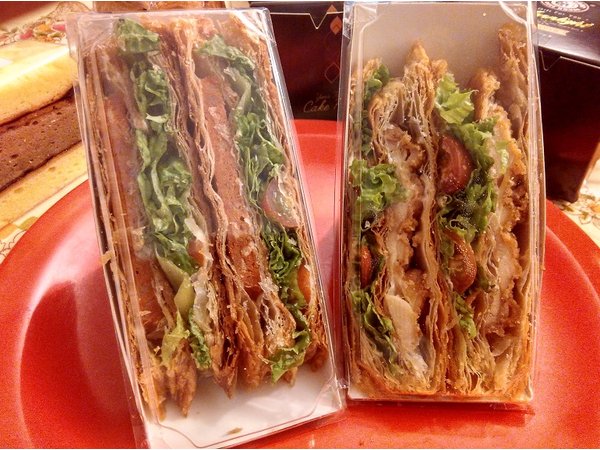 The sandwiches are full of crumbly and crispy goodness. – HungryGoWhere pic, March 13, 2016.