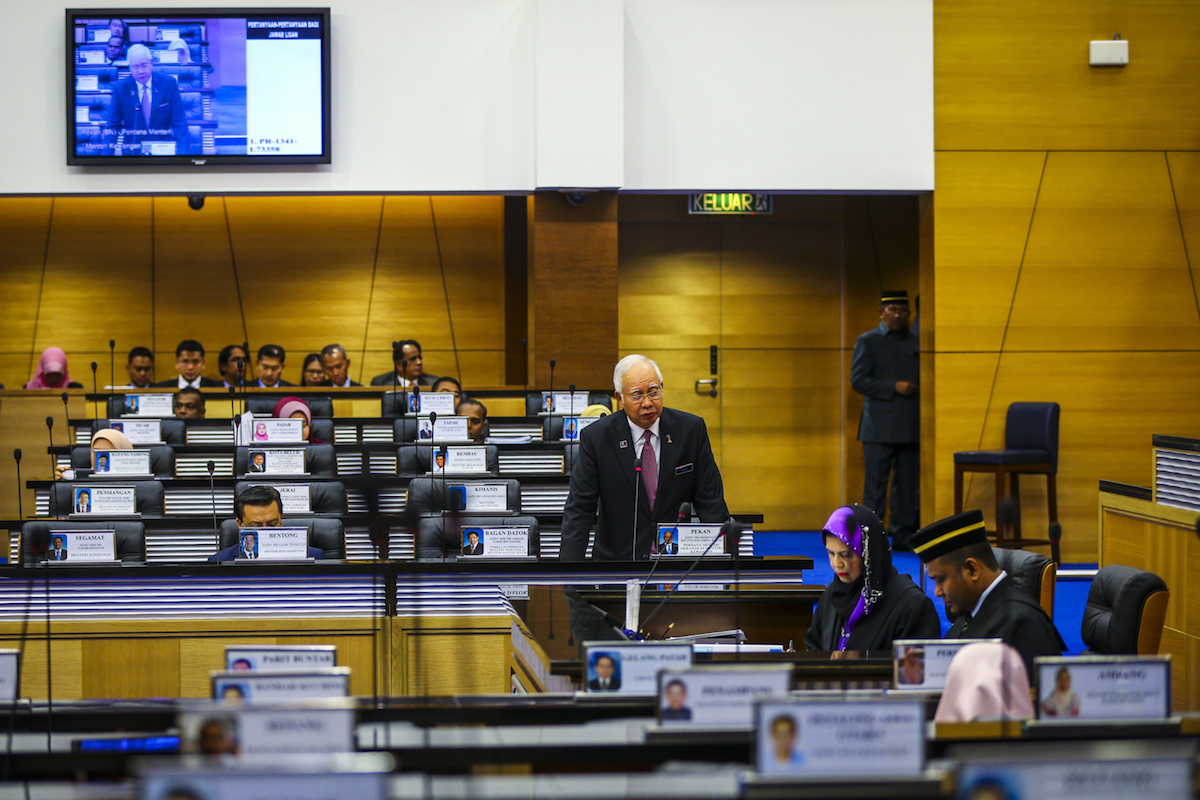 Prime Minister Datuk Seri Najib Razak says Malaysia’s economic fundamentals are strong does not need a contingency plan at the moment. – The Malaysian Insider pic y Afif Abd Halim, March 8, 2016.