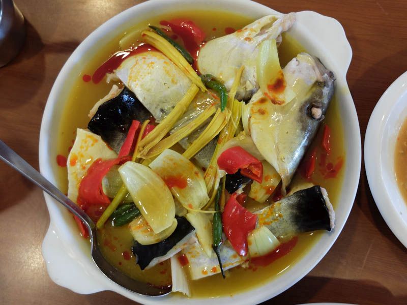 The tempoyak patin looked as bland as it tasted. – The Malaysian Insider pic, January 12, 2016.