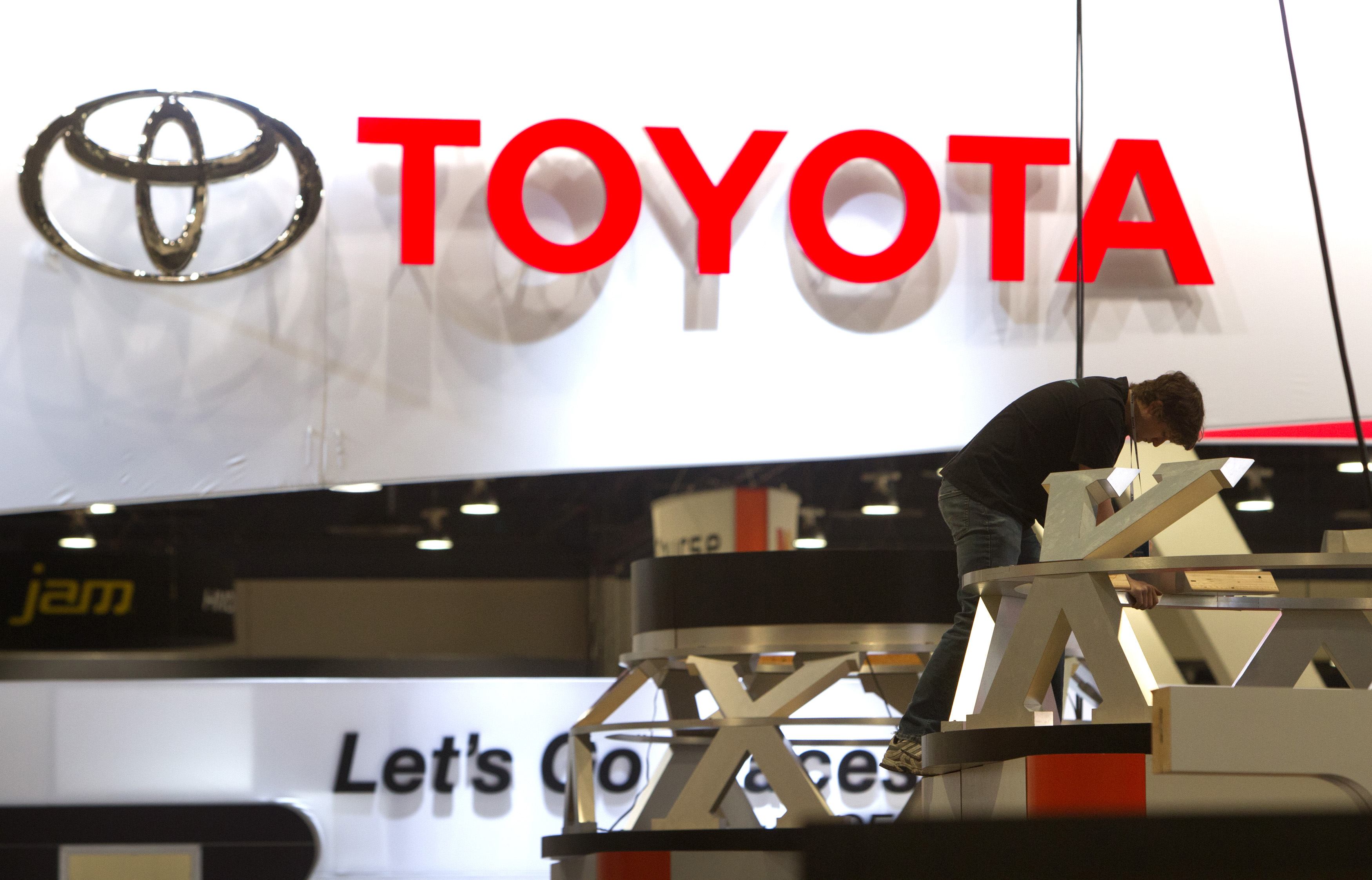 Toyota  is considering shutting all its domestic car manufacturing plants for at least a week from February 8 due to steel shortage following an explosion at its group firm Aichi Steel this month. – Reuters pic, January 30, 2016.