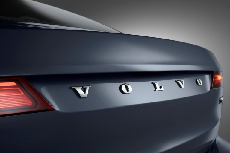 A rear view of the 2016 Volvo S90 sedan. Volvo has built its reputation on safety. – AFP/Relaxnews pic, February 13, 2016.
