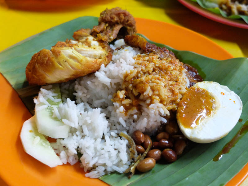Kembara Corner's nasi lemak ayam goreng really hits the spot. – The Malaysian Insider pic, February 22, 2016.